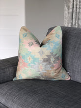 Load image into Gallery viewer, pastel aztec throw pillow