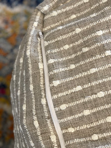 Boho Woven Foot Pouf/Ottoman Cover